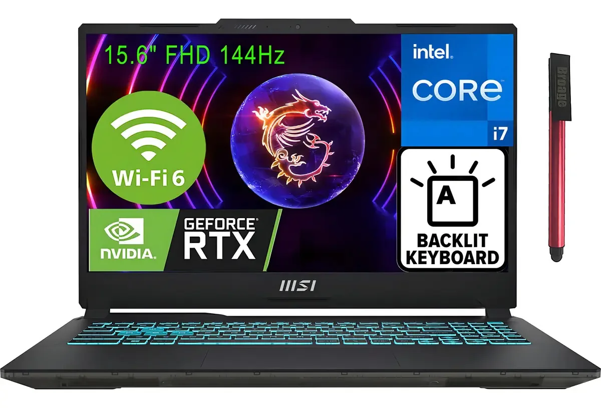 Laptop MSI SSD 8GB RAM 64GB WiFi