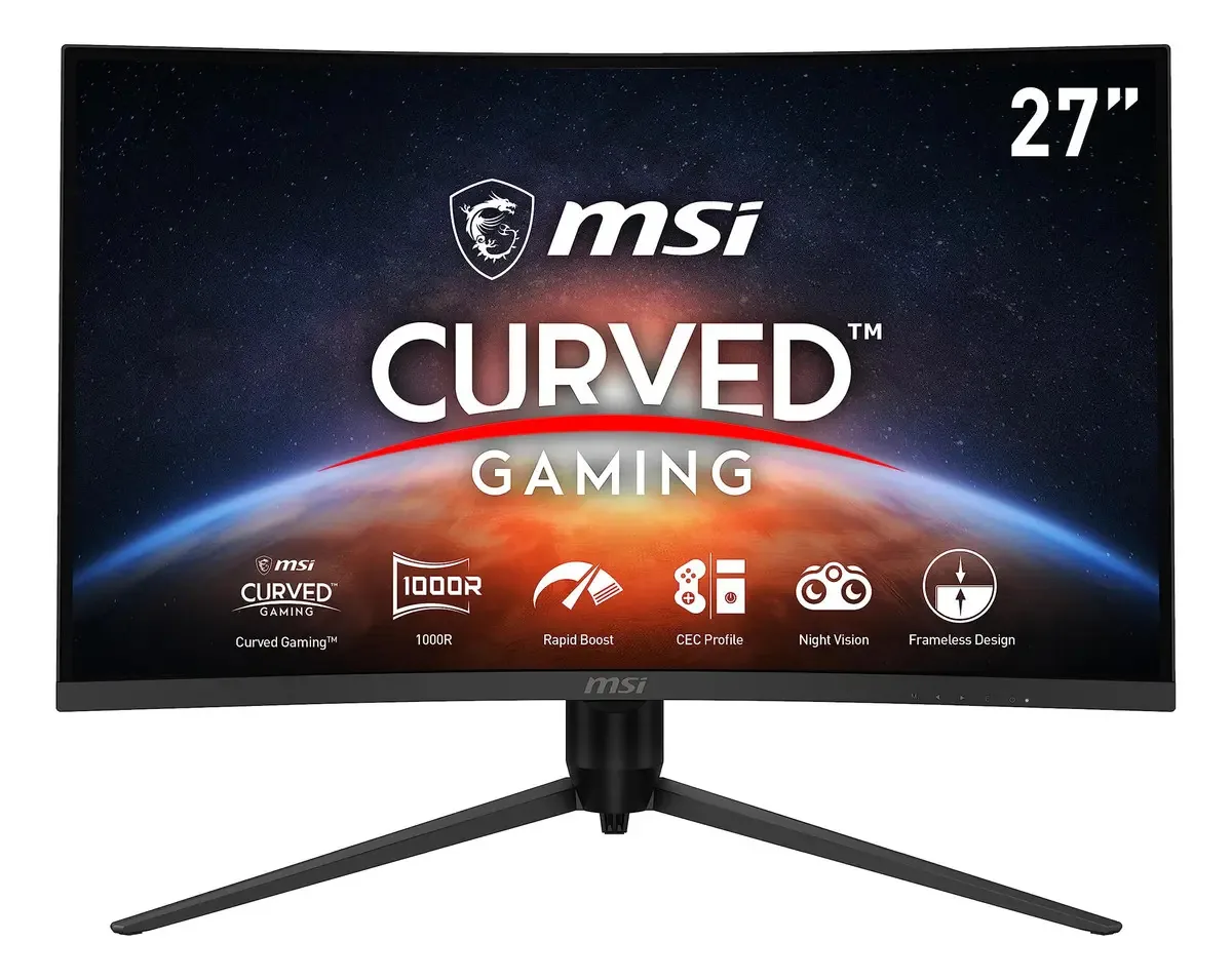 Monitor MSI G271CP 1" preto