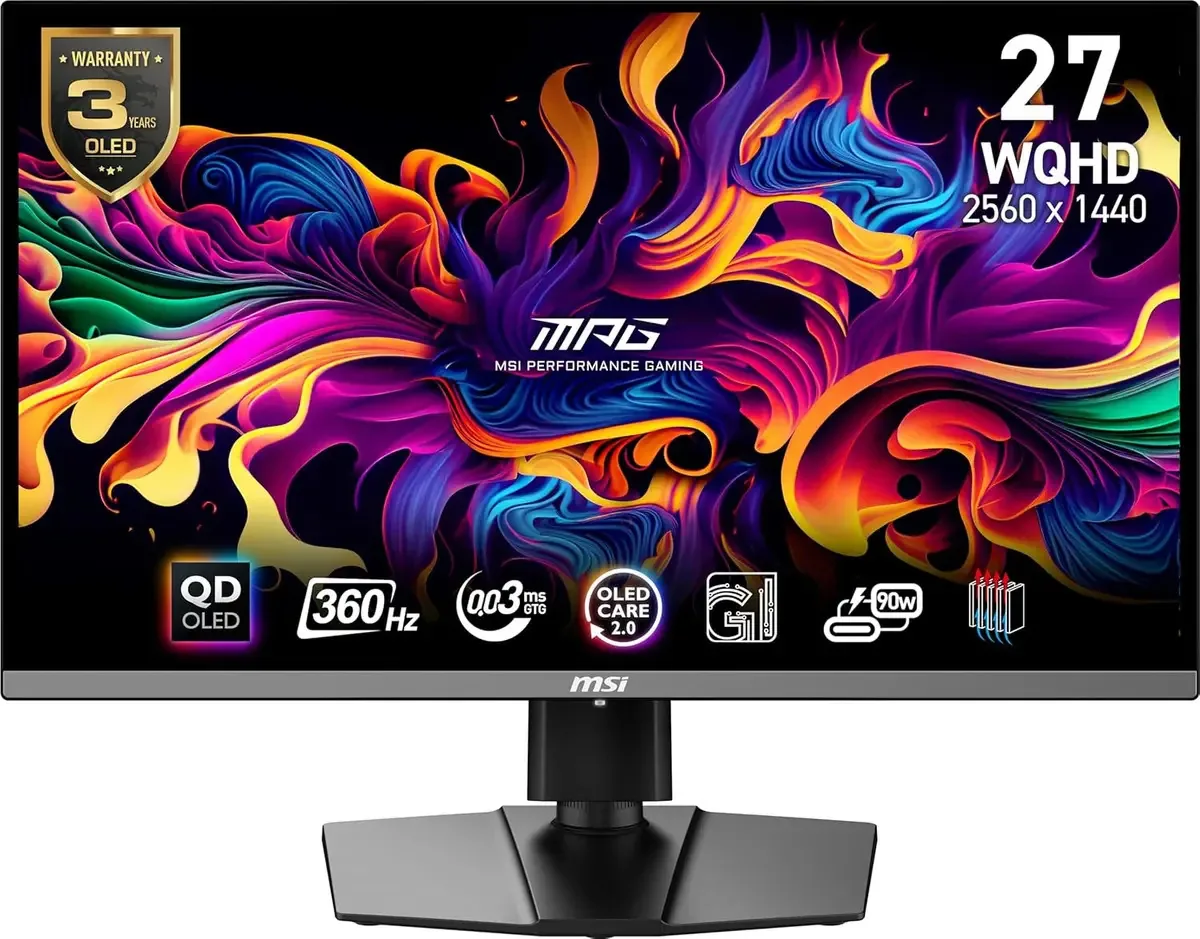 Msi Mpg 271qrex QD-OLED, 27 monitores de jogos OLED, 2560