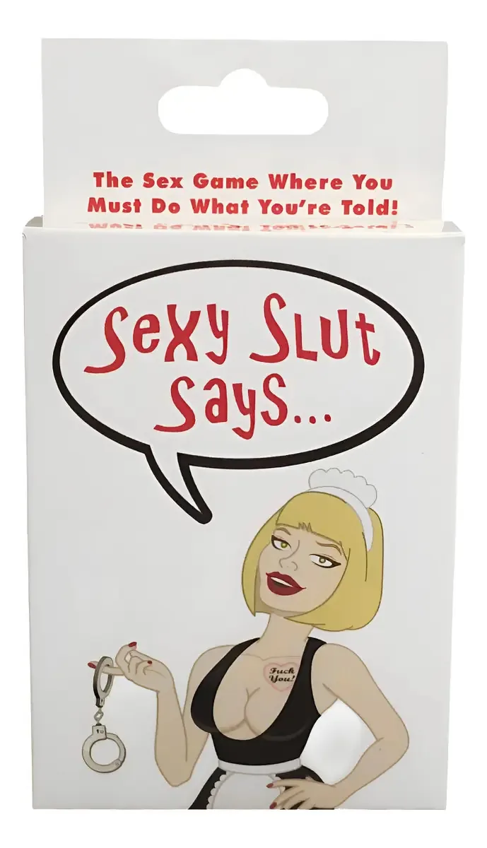 Jogo de cartas Sexy Sluts Says