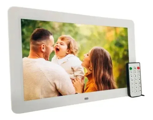 Porta Retrato Digital Para Fotos Videos Com Usb 12 Polegadas
