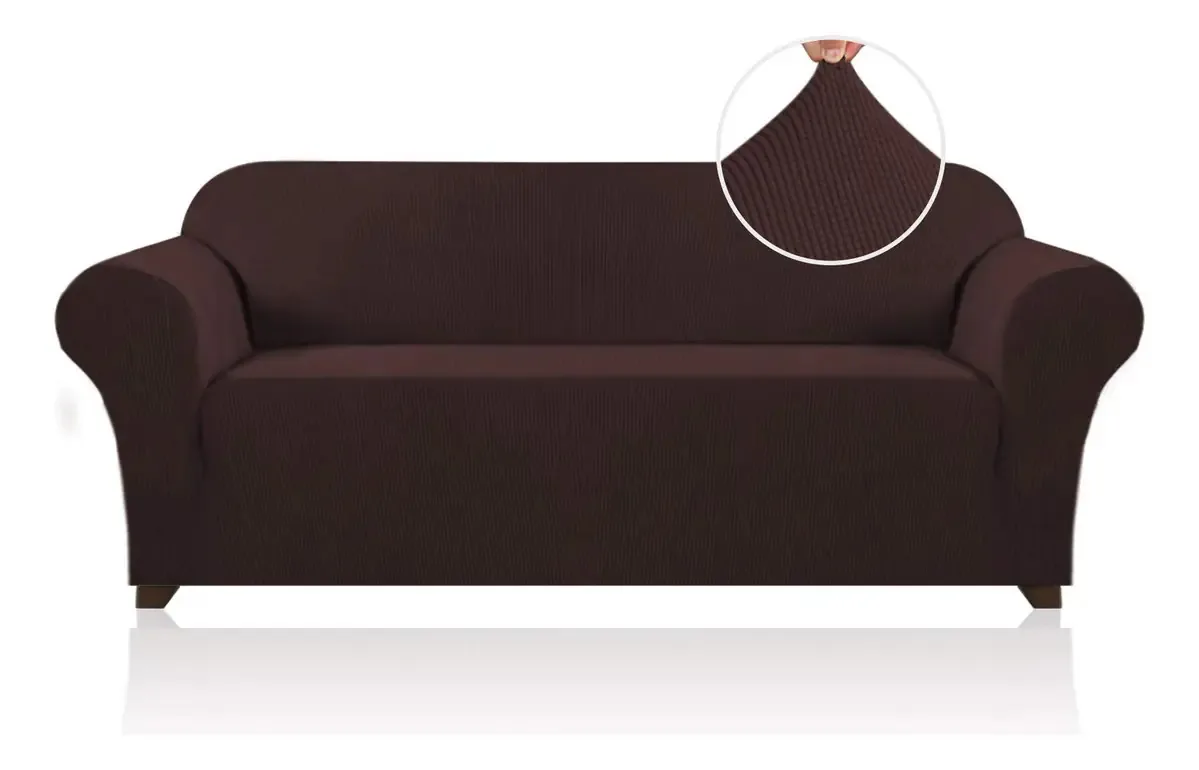 Capas de sofá Princedeco com 3 almofadas, capas elásticas P