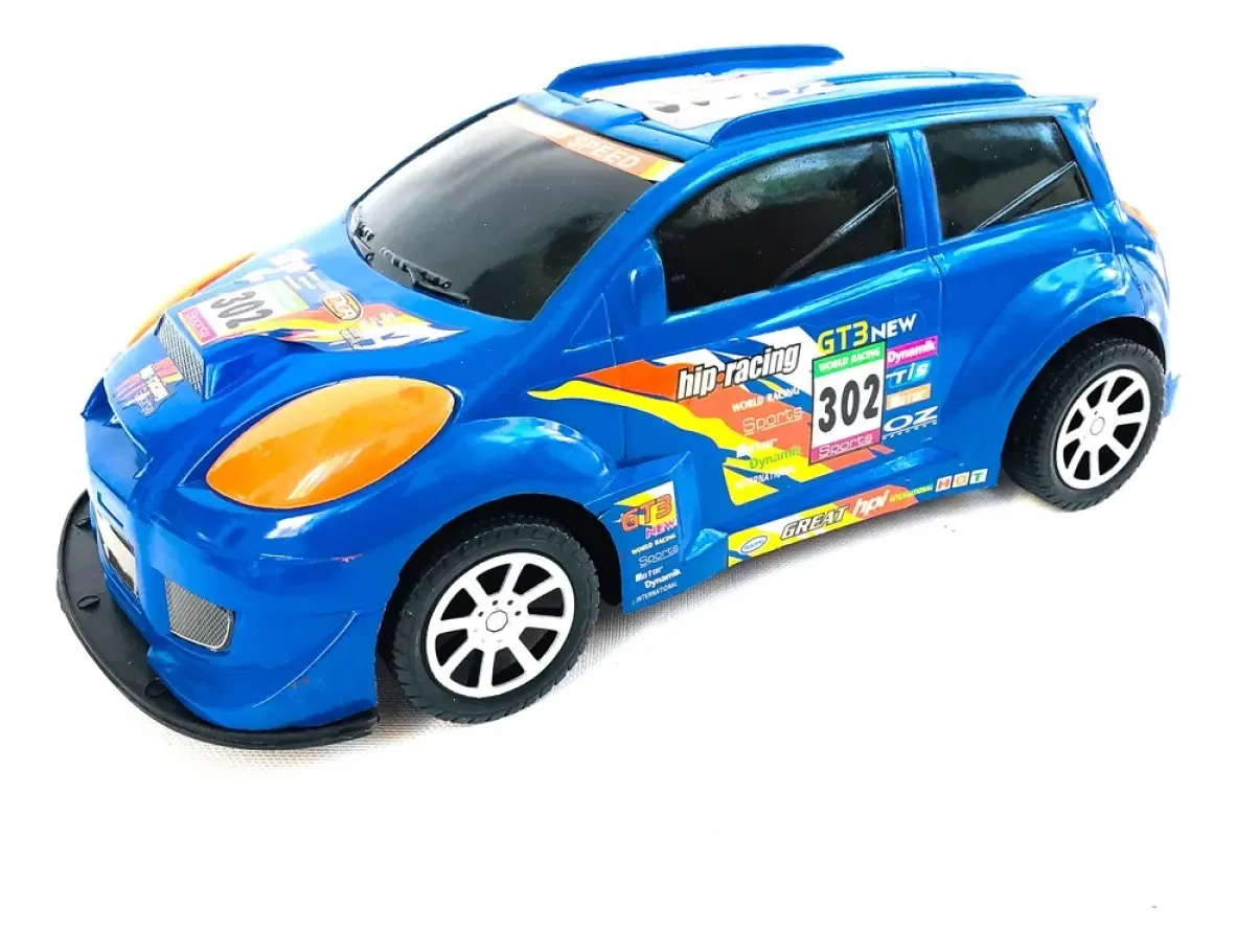 Carro de rally Blue Friction