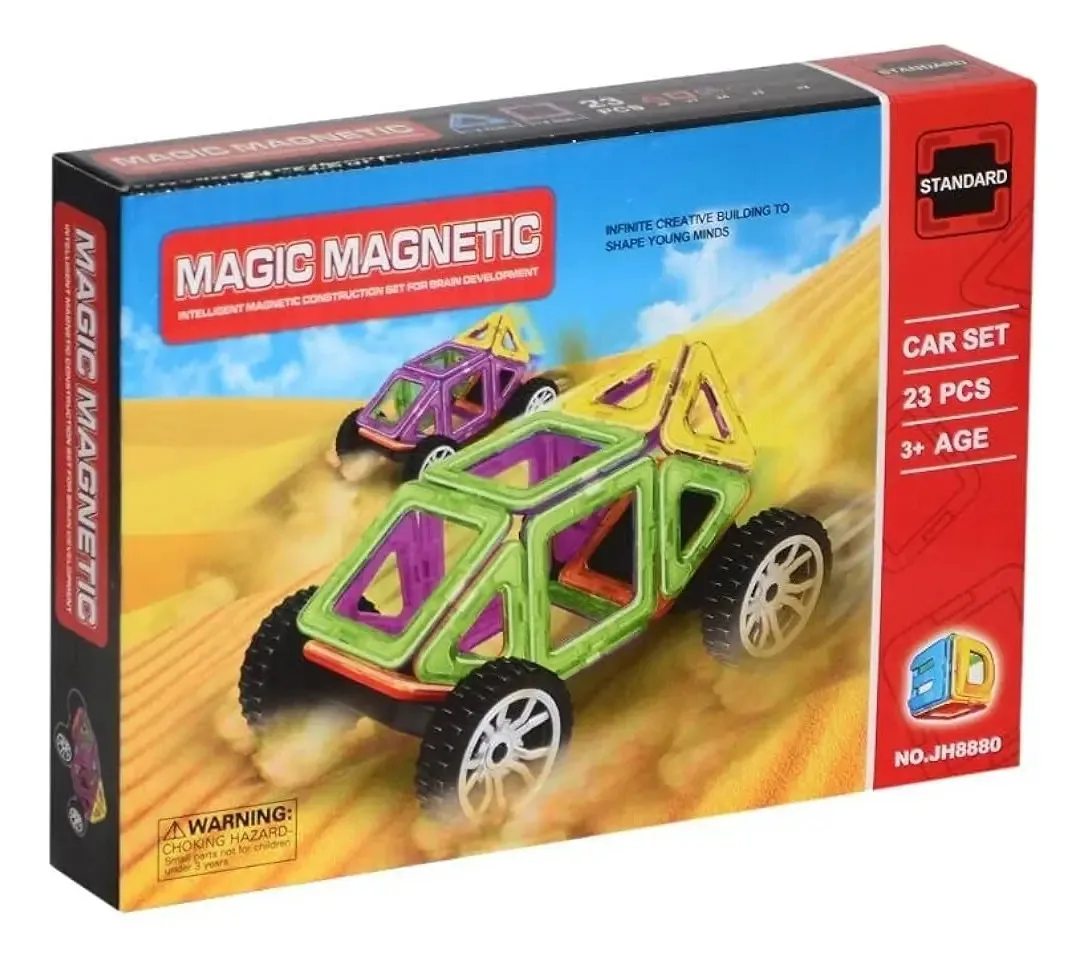Blocos magnéticos 23 peças Mg41
