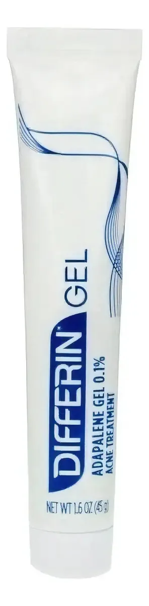 Gel de adapaleno Differin para tratamento da acne