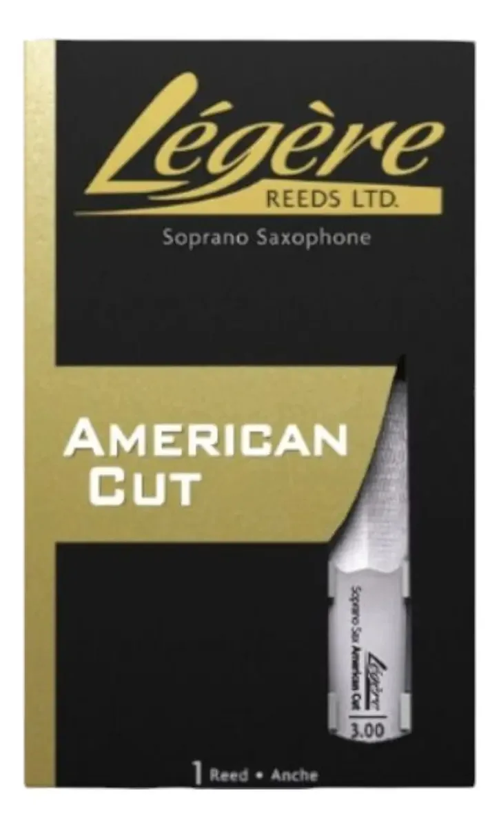 Palheta Legere American Cut Para Sax Soprano