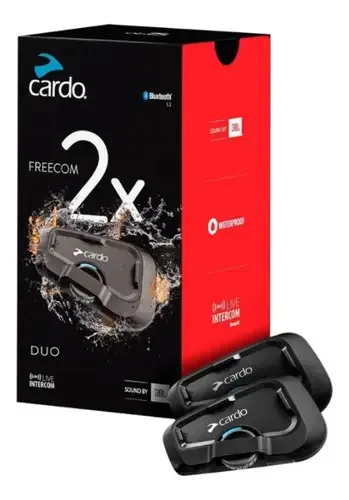 INTERComunicador Capacete Cardo Freecom 2x Duplo JBL
