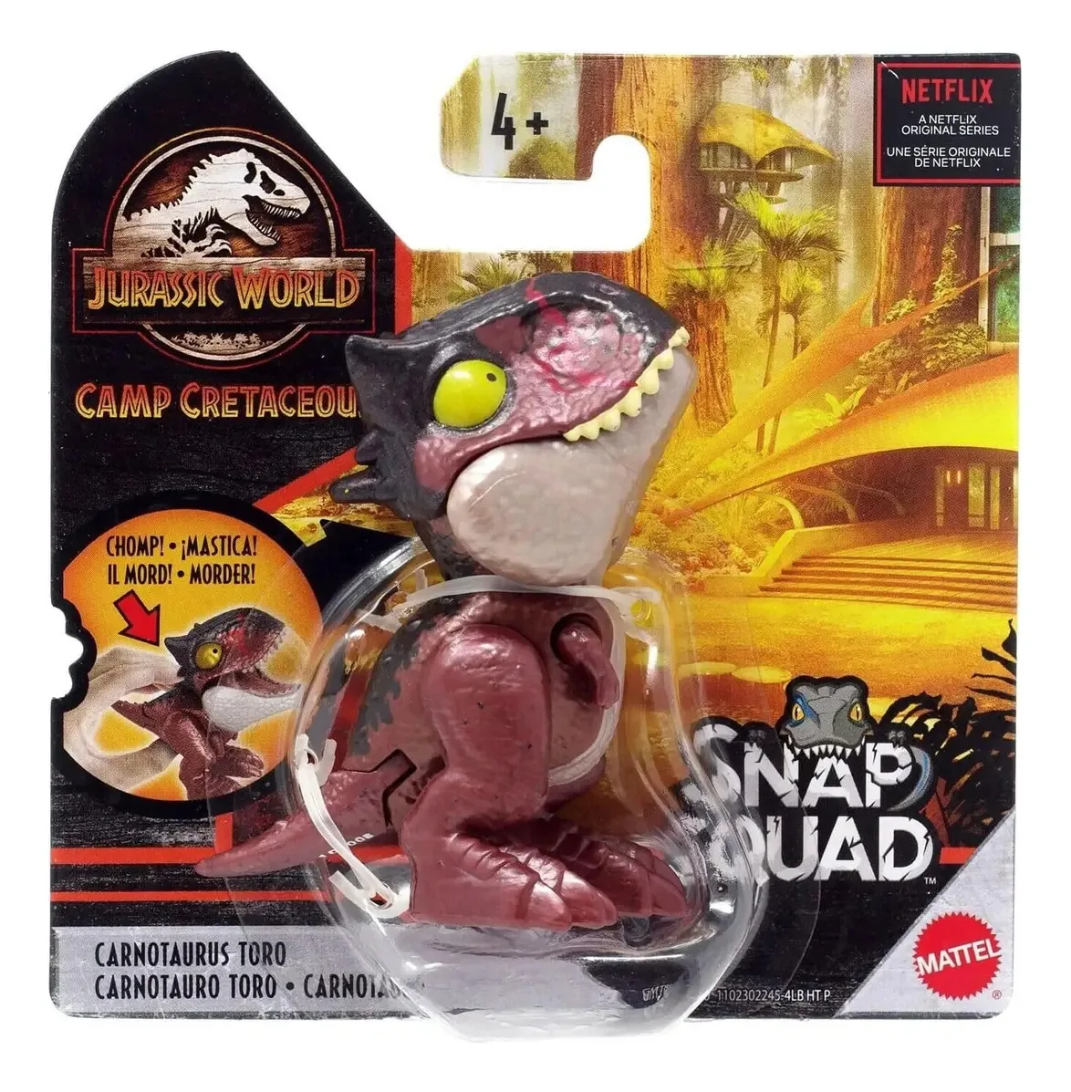 Brinquedos de dinossauro Pop Up, bonecos colecionáveis Carnotau