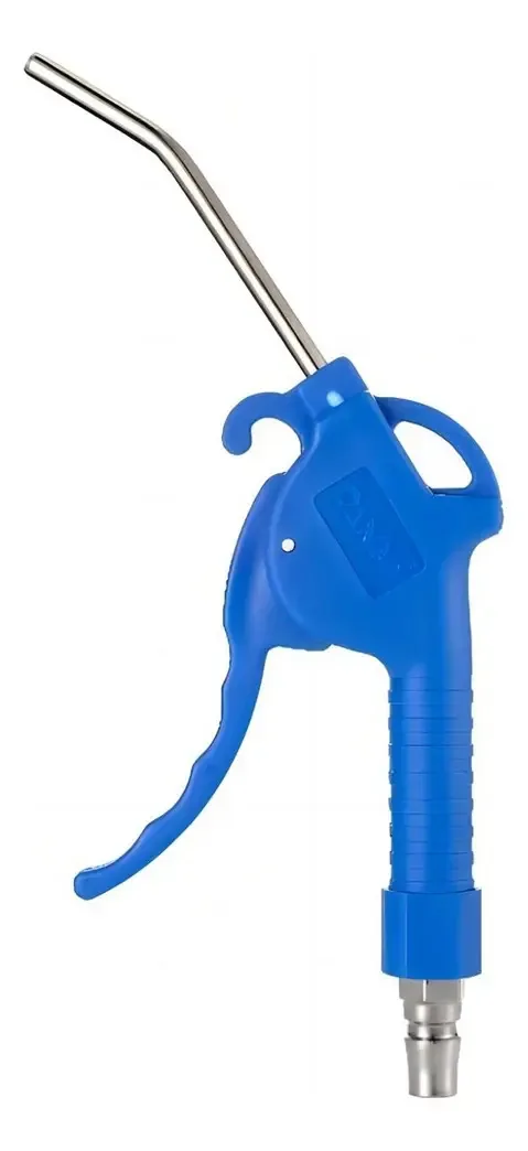 Pistola de poeira pneumática, ventilador de ar, pistola de sopro, cor azul