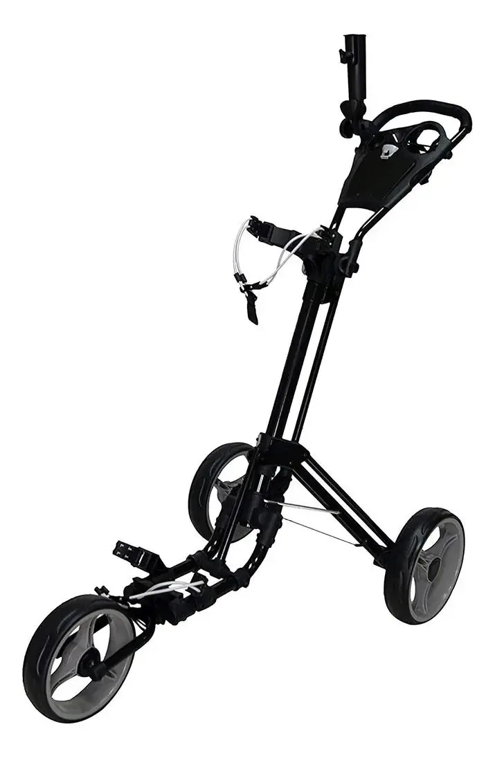 Carrinho De Golfe Carrinho De Golfe Sistema Patenteado De Bala E Freio De Pé, Um Segundo Para Abrir E Fechar