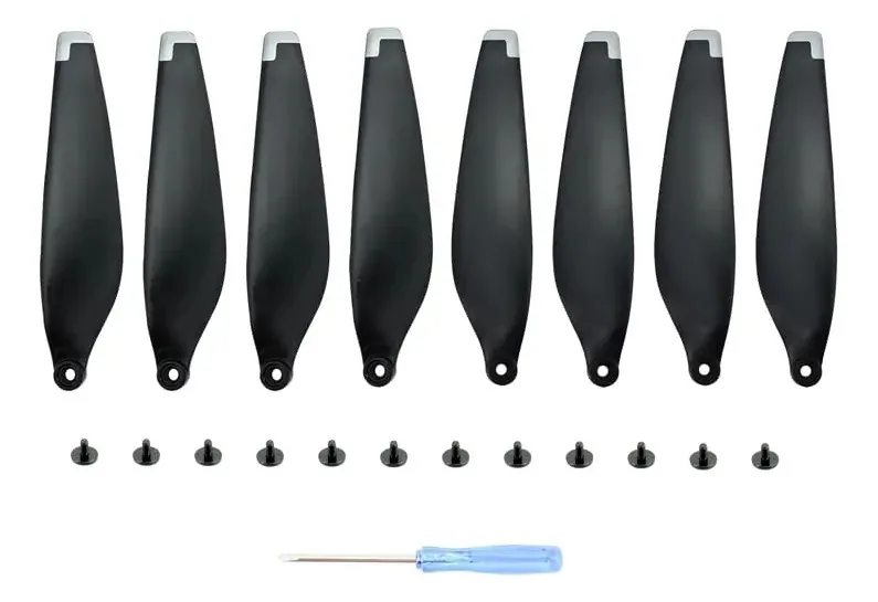 Hélices ABZEKH 5x4.5" Vermelhas - Pacote com 4 Unidades para Drones - Alta Eficiência e Desempenho.