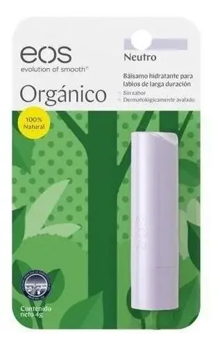Bálsamo Labial Orgânico Eos Neutro