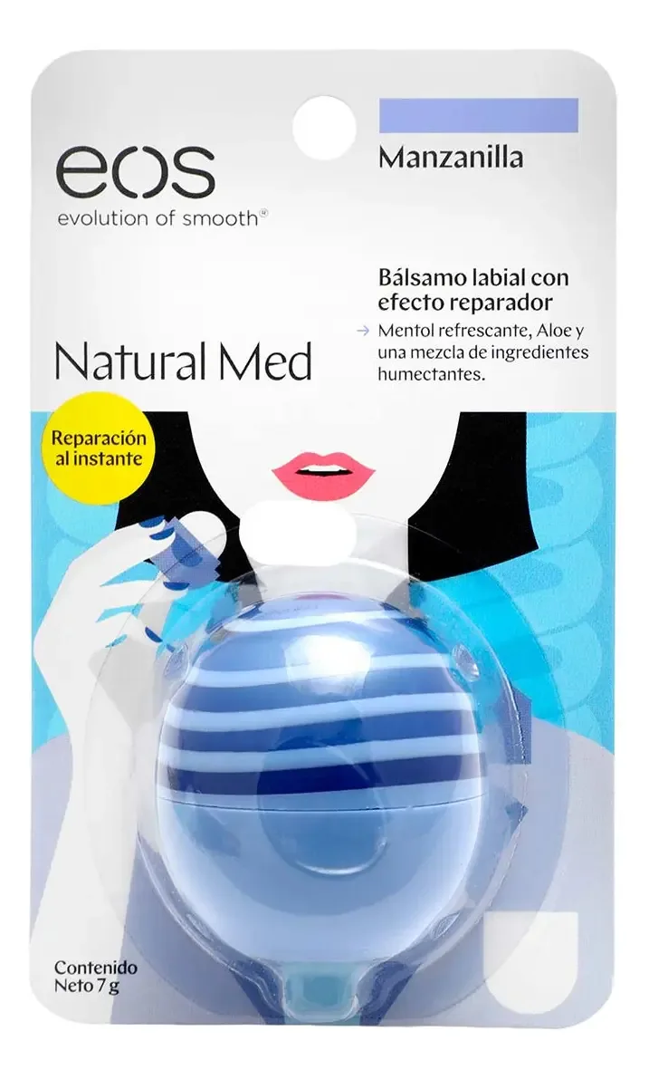 Bálsamo Labial Eos Natural Med 7g