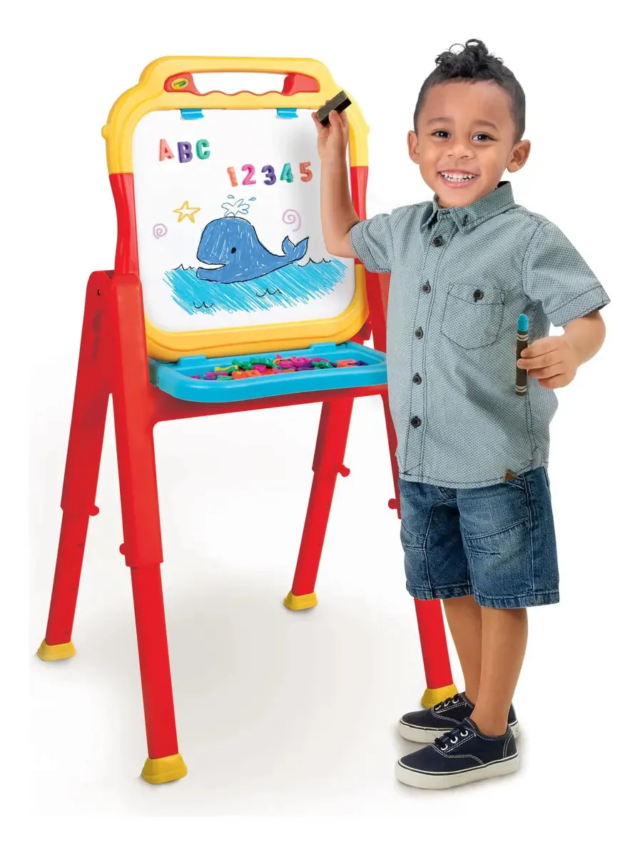 Cavalete de arte Crayola Triple Fun