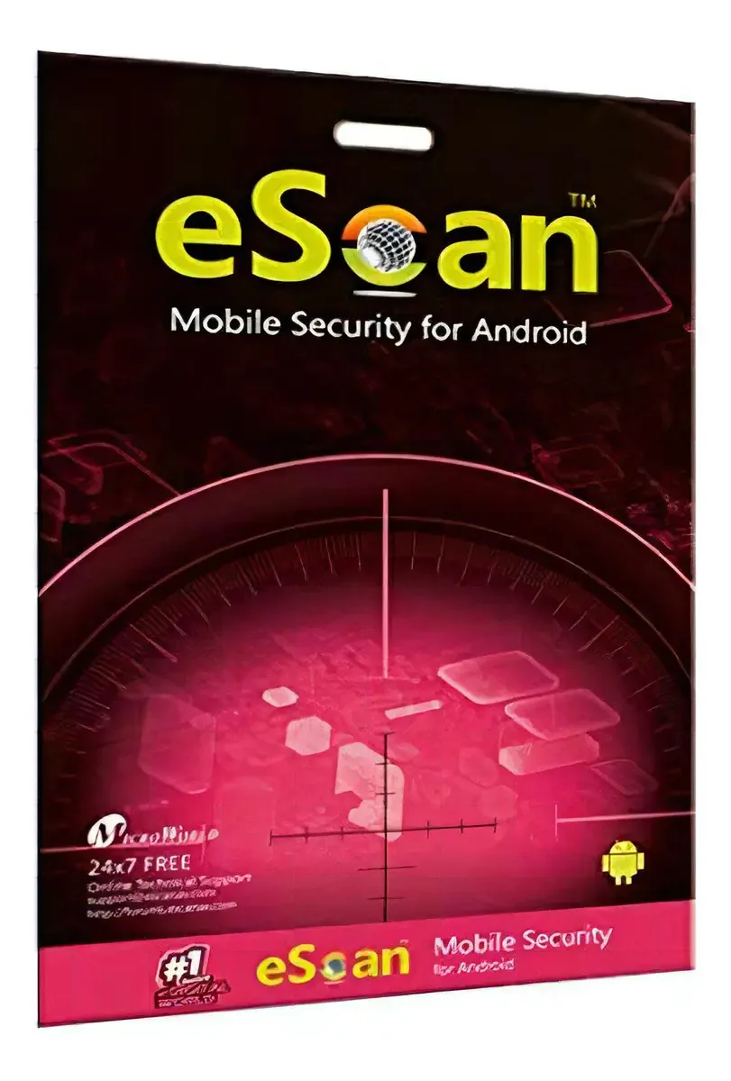 Escan Mobile Security para Android Mobile Antivirus, Internet Security, Mobile Optimizer, Ferramenta de Limpeza de Lixo, Bsafe Vpn [Licença de 1 ano para 1 dispositivo]