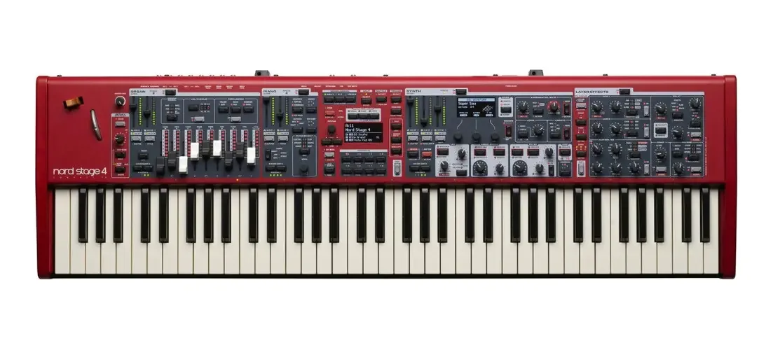 Teclado digital Nord Stage 3 Compact 73 teclas - vermelho
