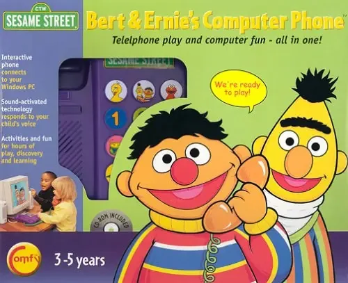 Telefone Computador De Bert E Ernie - Pc