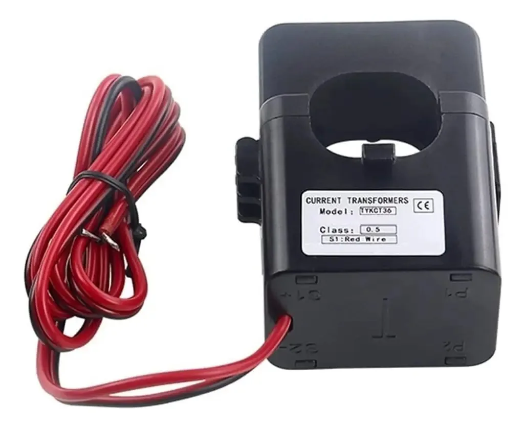 Transdutor de corrente alternada Marxan, transformador de corrente Split Core Transformador de corrente 100 600a Sensor de corrente (tamanho: 250a 5a)