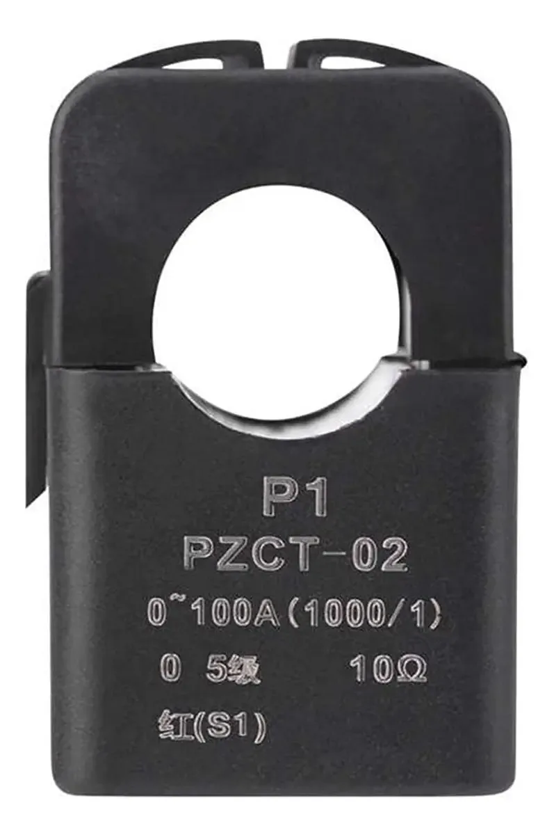 Transdutor de Corrente Alternada, Sensor de Transformador de Corrente Núcleo Dividido Bobina de Transformador de Corrente Para Sensor de Nível de Líquido Medidor de Amperes de 10