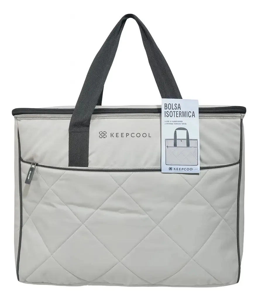 Bolsa térmica isotérmica Keepcool 100% cinza
