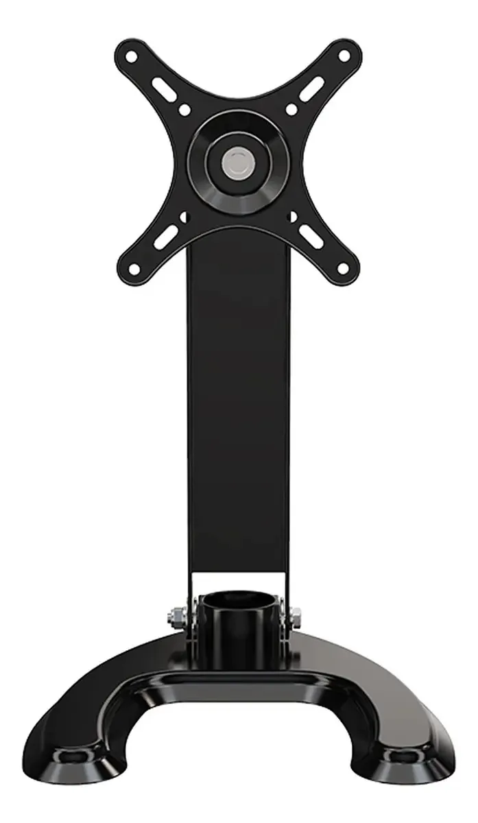 Suporte de Monitores Braço para Monitor, Suporte para Monitor Único, Suporte de Monitor de Mesa, Altura Ajustável e Tela Giratória de 360°, Base para TV e Monitor de Mesa, Adequado para Pa