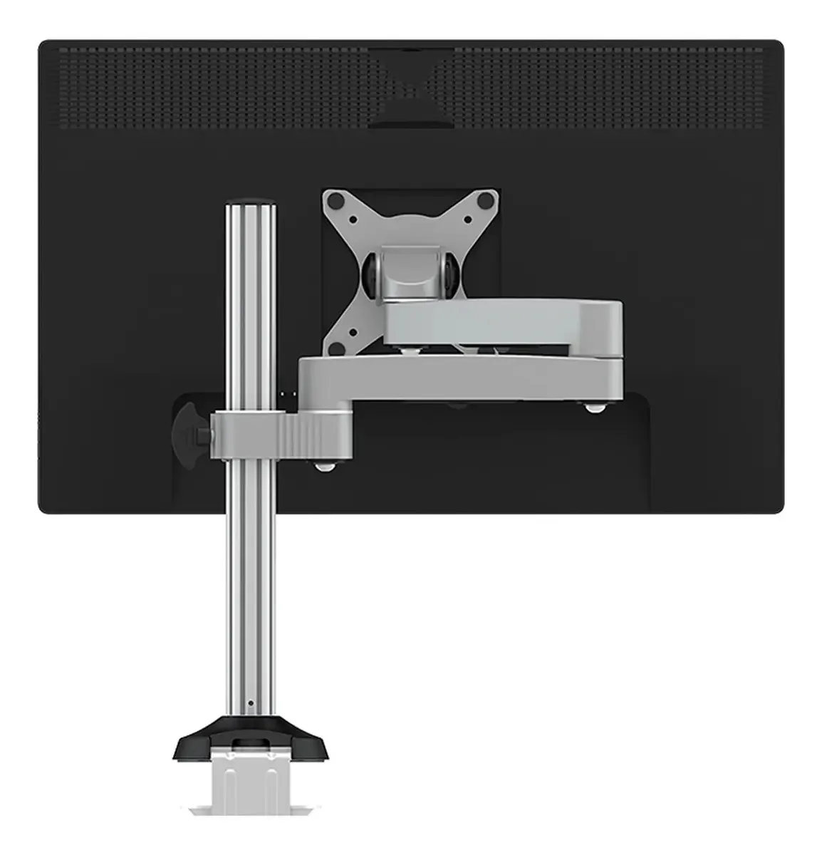Suporte de Monitores Braço de Monitor Suporte de Monitor de Liga de Alumínio Suporte de Mesa para Monitor Coluna de 17-27 com Braço Robótico Montagem de Suporte de Monitor Ajustável