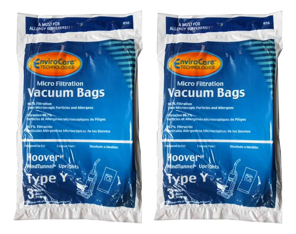 Sacos Para Aspirador Hoover Allergy Tipo Y Windtunnel