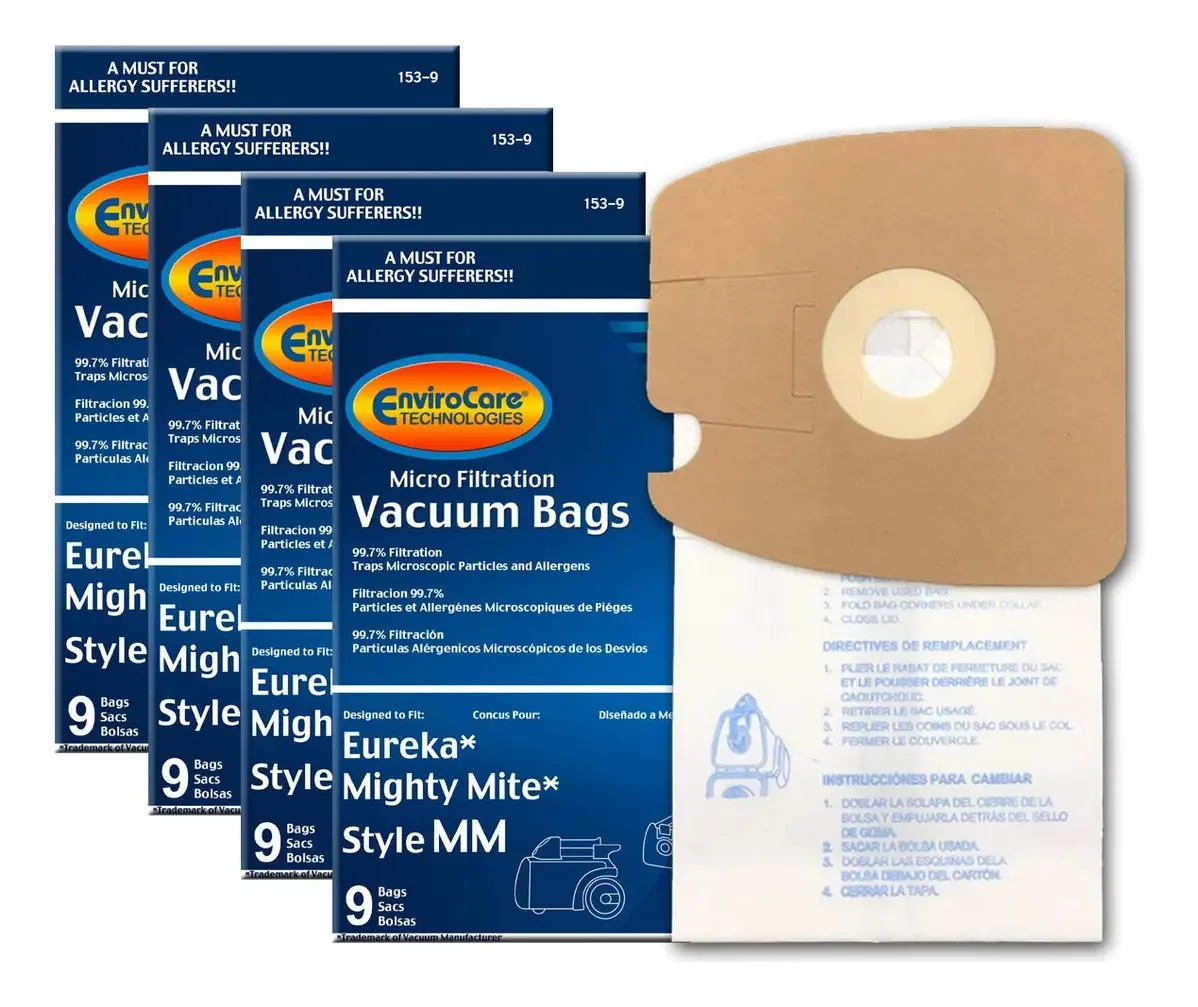 36 Sacos Para Aspirador Eureka Mm