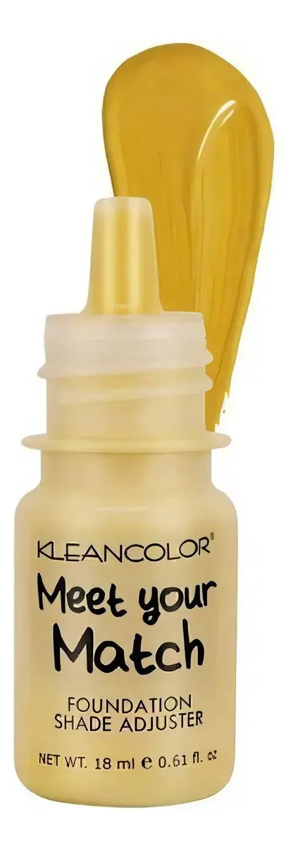 Kleancolor Encontre o Seu Tom Ajustador de Bases e Corretivos Amarelo