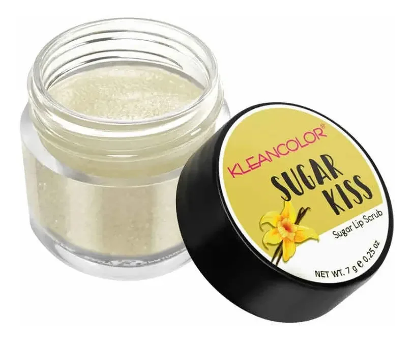 Esfoliante De Lábios Vanilla Sugar Kiss By Kleancolor