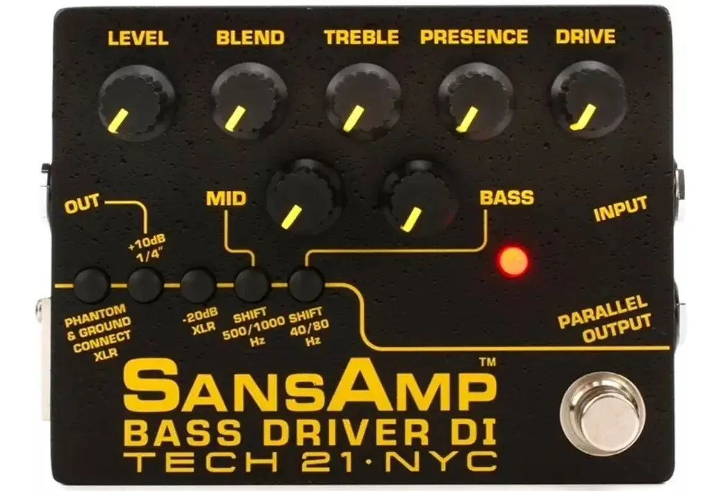 Pré-amplificador Tech 21 Sansamp Bsdr Bass Driver Di V2