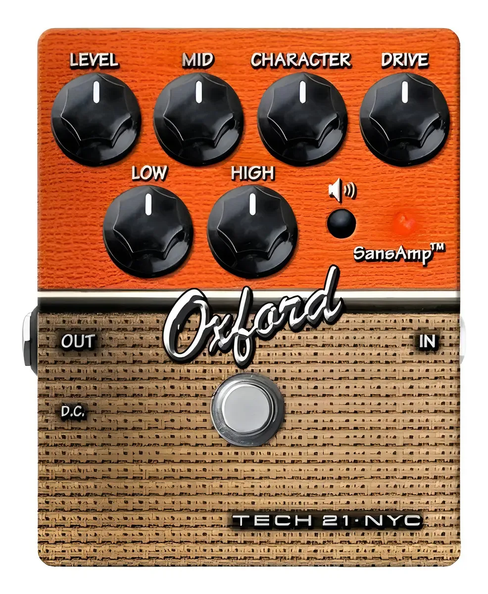 Pedal Tech 21 Character Oxford Cor Laranja
