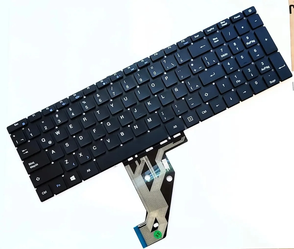 Teclados para notebooks e netbooks EXO xl4 MB3661022 cor Preto Espanhol