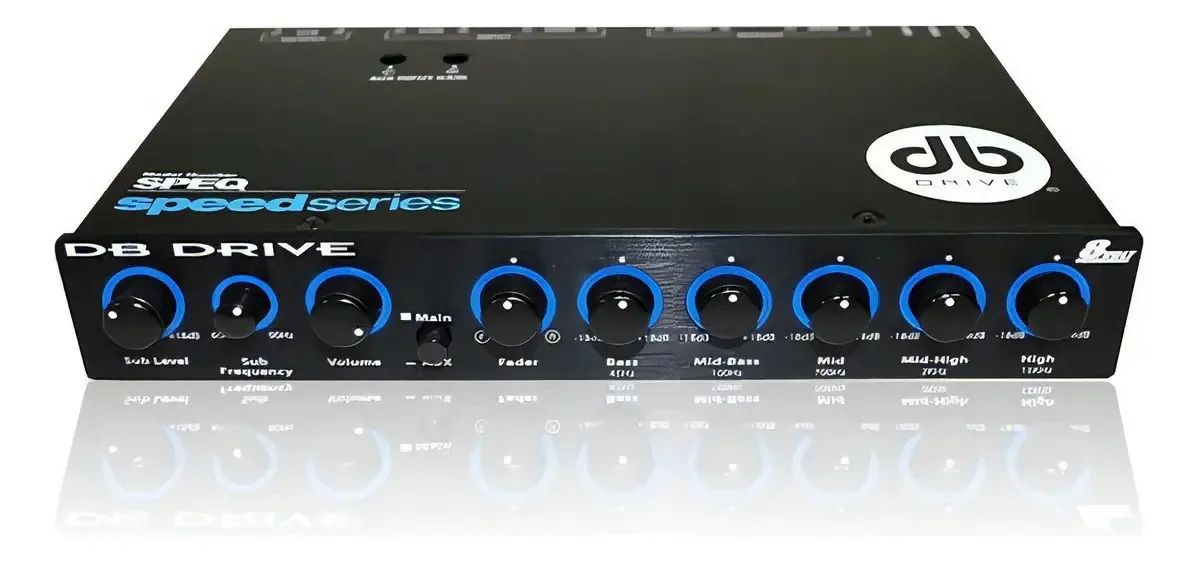Speq Db Drive 5 bandas e 8 volts Bfn Stereo P Equalizador