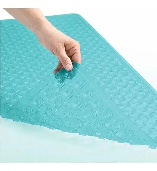 Alfombrilla Antideslizante Para Ducha O Bañera Turquesa