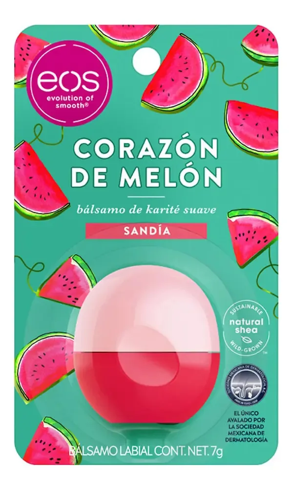 Bálsamo Labial Eos Melancia 7g