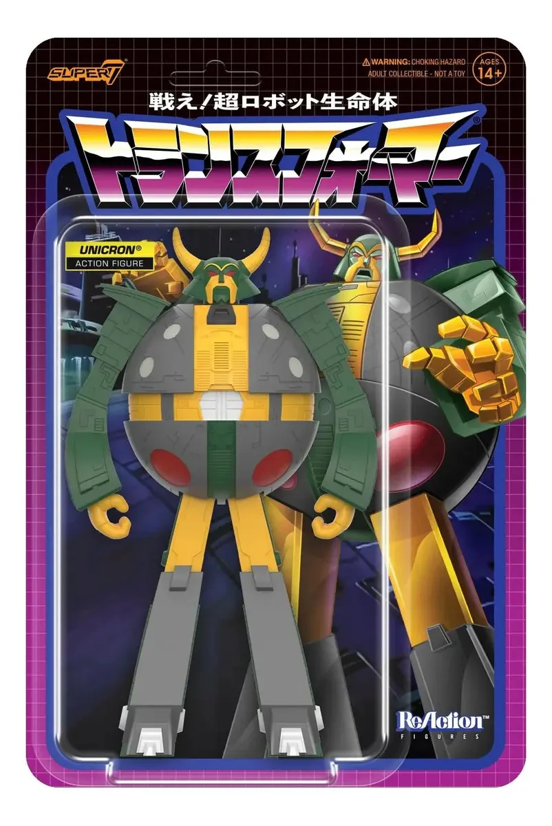 Transformadores Super7 Unicron (protótipo) 6 Transformadores Y
