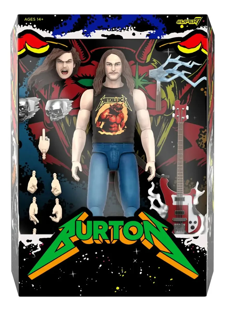 S7 Ultimates! Figuras - Cliff Burton - W02 - Cliff Burton