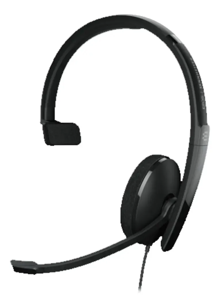 Epos | Sennheiser Adapt 130t Usb-c Ii (1000903) - Fone De Ouvido Com Fio De Um Lado Com Conectividade Usb-c, Ms Teams Certificado E Uc Otimizado - Som Superior - Conforto Melhorado - Controle De