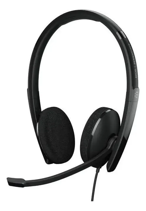 Epos | Sennheiser Adapt 160 USB-c Ii (1000919) - Fones de ouvido Uc de dupla face otimizados com conectividade USB-c - Som estéreo superior - Conforto aprimorado, controle de chamadas - preto