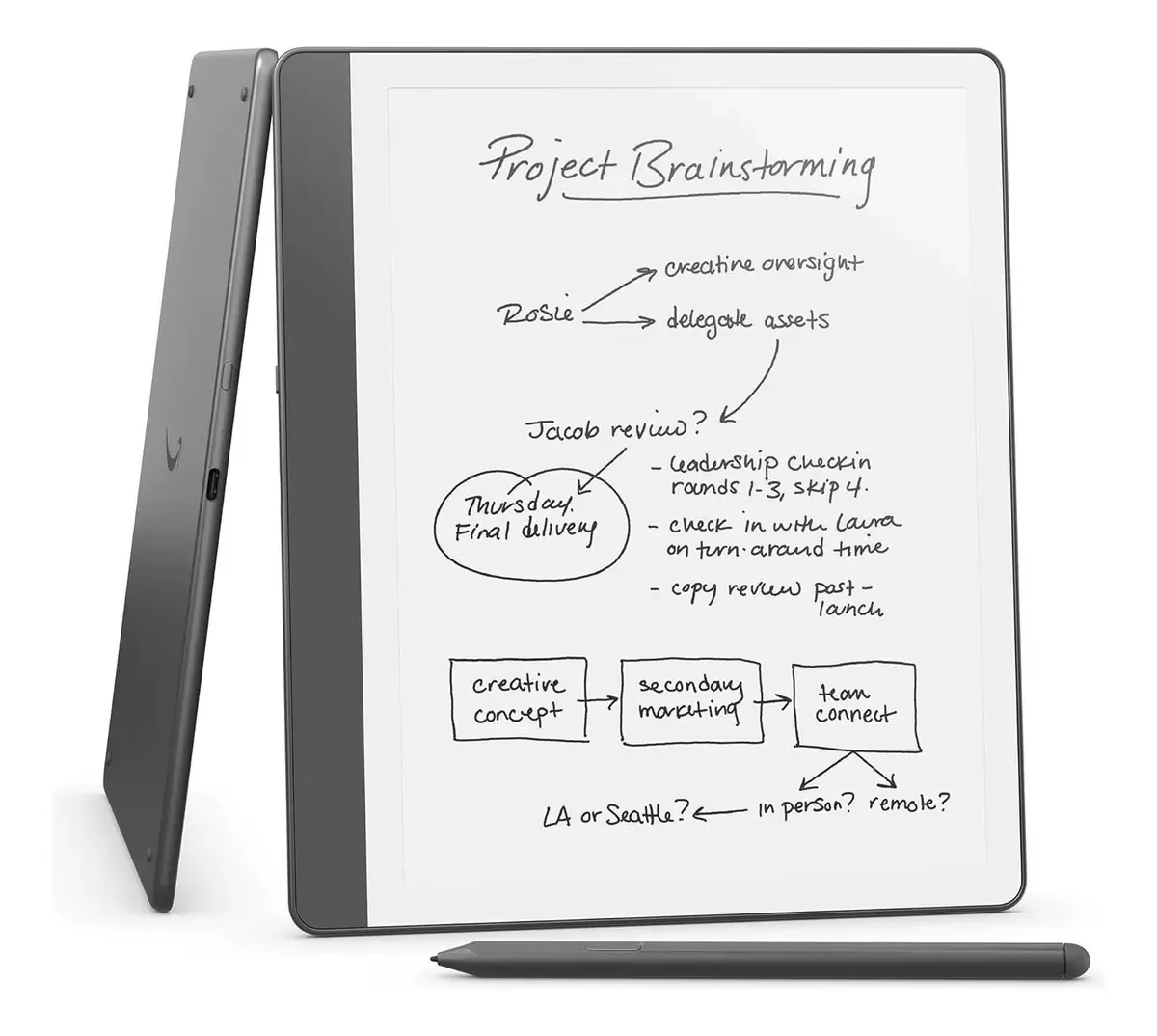 Amazon Kindle Scribe (64gb) 2024 Cor Preto