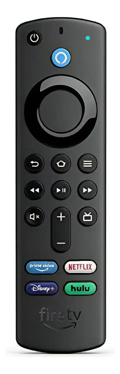Controle remoto de voz Alexa (3ª geração) com controles de TV, Req