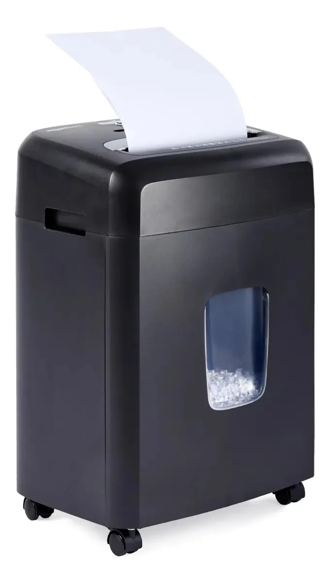 Triturador de papel Micro Cut 12 folhas e Cd 22,7 L