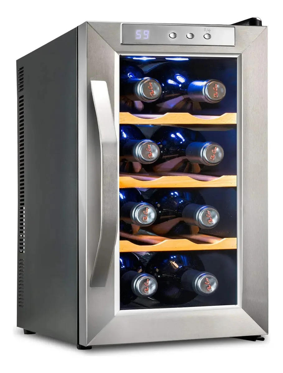 Refrigerador/refrigerador de vinho termoelétrico Ivation de 8 garrafas