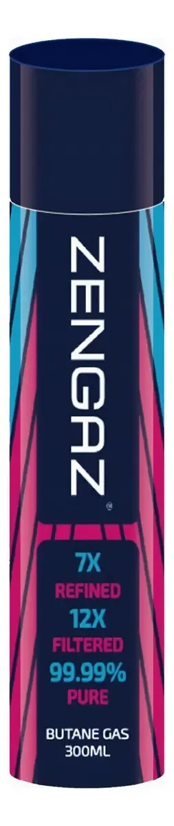 Gás Butano Zengaz Recarga Isqueiros 300 Ml Pacote De 6 Unidades.