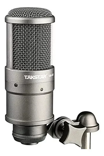 Microfone de estúdio Takstar, microfone de gravação, microfone