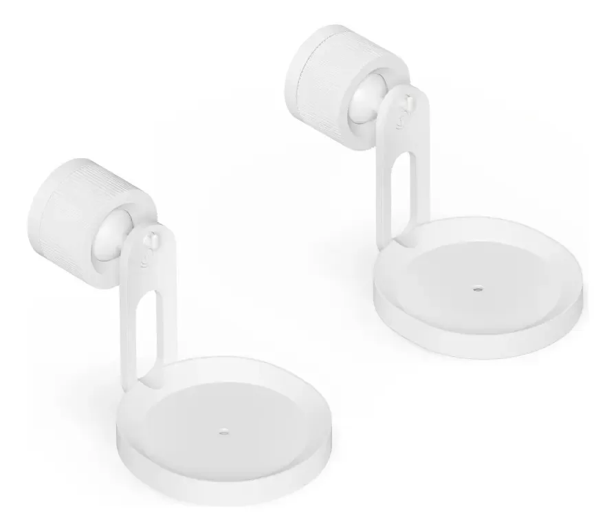 Par de suportes de parede Sonos Era 100 brancos brancos