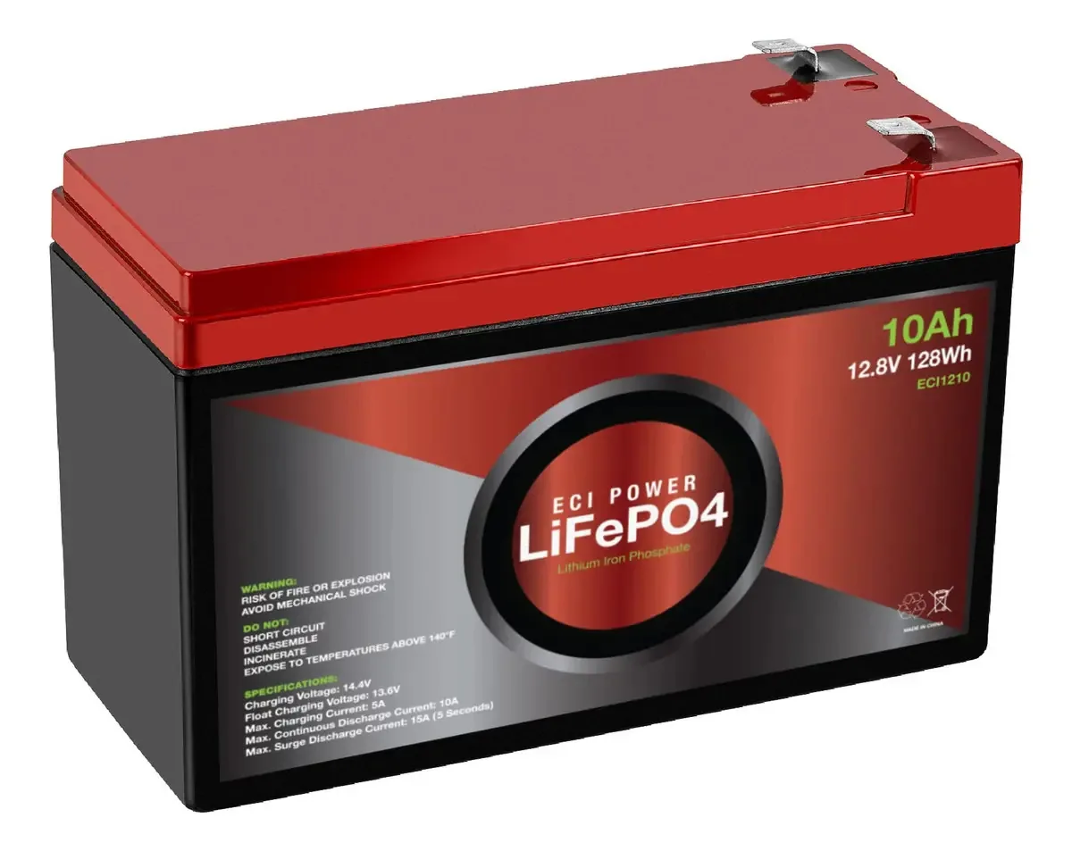 Bateria recarregável de ciclo profundo de lítio Lifepo4 Eci