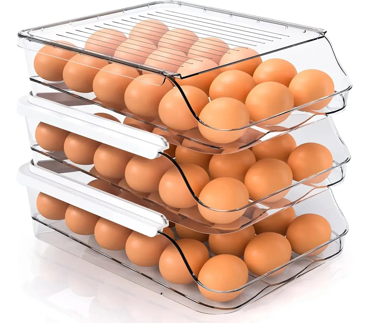 Recipiente de ovos enrolável Utopia Kitchen para geladeira