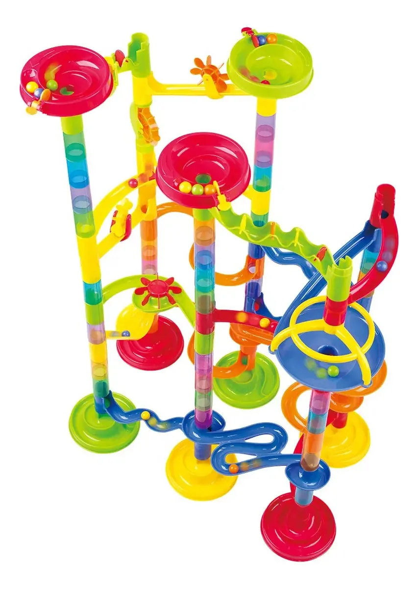 Playgo Marble Race Deluxe Edifício 100 Peças